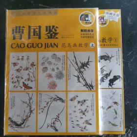中国画教学范本精选曹国鉴花鸟画教学上下2本合售