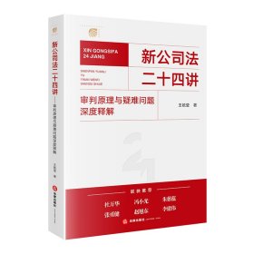 新公二十四讲 审判与疑难问题深度释解 法律实务 王毓莹