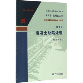 水利水电工程施工技术全书（第三卷）·（混凝土工程 第十册）：混凝土缺陷处理