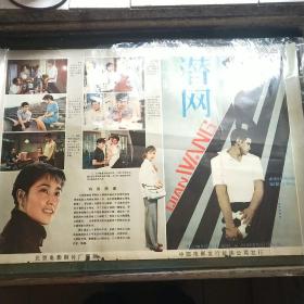 老电影海报：《潜网》