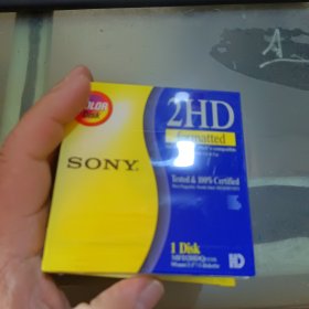 软盘 SONY 2HD 10个合售 没开封