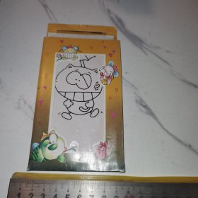 《2000年，韩国制造，卡通玩具卡》（纸质，拉出来会变色，15*8.5厘米）