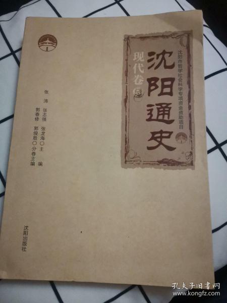 沈阳通史.现代卷