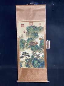 编号NQ一389 精品尺寸 高*宽175cm*68cm左右 画芯尺寸 高*宽105cm*58cm左右