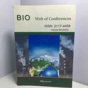 BIO Web of Conferences Volume 59（2023）