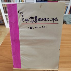 厦门市何厝小学各班学什费/代办费收支情况公布表（88、92一93）34页+学生学什费减免申请书、证明书17份