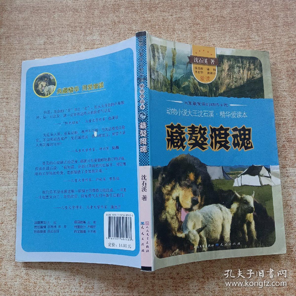 动物小说大王沈石溪·精华爱读本：藏獒渡魂