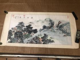 孟瑞，源渊流长，山水画