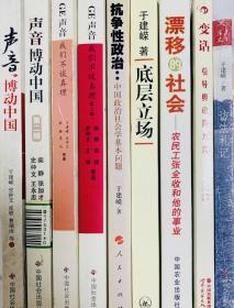 于建嵘作品：声音博动中国1、2   
声音我们不谈真理1、2   
抗争性政治  
底层立场  
漂移的社会  
变话   
访法札记