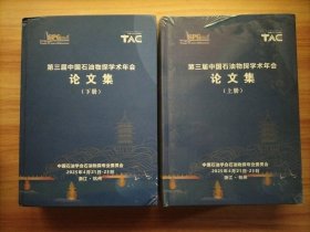 第三届中国石油物探学术年会论文集 上下册全