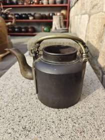 清末民国宜兴紫砂壶洋桶壶