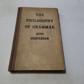 The philosophy of grammar 语法哲学