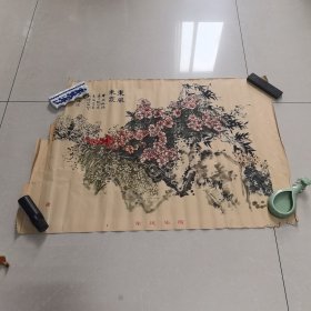 2开年画宣传画：东风朱霞