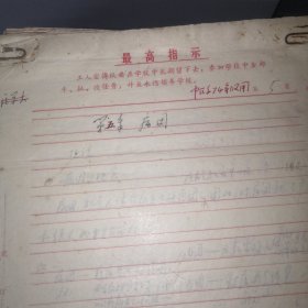 南京中医药大学 孙桐教授手稿一沓 家里还有其他教学手稿 如有需要可以拍照看看