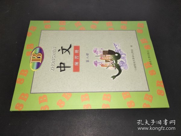 中文 练习册 B （繁体字）第八册