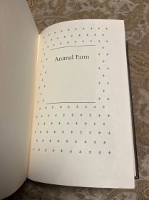 乔治奥威尔《动物农场》、《一九八四》合集，George Orwell 《Animal Farm》、《1984》。
富兰克林Franklin出版社真皮限量收藏特辑，罕见合集版式。