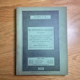 1940年5月苏富比（Sotheby）拍卖行拍卖目录《Eumorfopoulos收藏品拍卖：中国艺术品专场》英文版（The   Eumorfopoulos Collections Catalogue）[N0439+062]