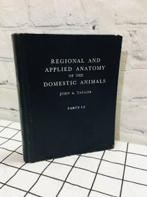 REGIONAL AND APPLIED ANATOMY 
【家畜的部位与应用解剖学】英文版