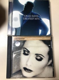 台版 craig david greatest hits+ Sarah Brightman  韦伯作品 北京金典 两只合售