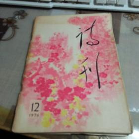 诗刊，【1976年第12期】