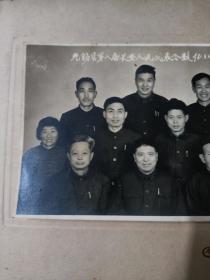 1982年无锡县第八届长安人民代表合影老照片