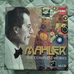 CD光盘：马勒150周年纪念大全集（盒装16CD全）