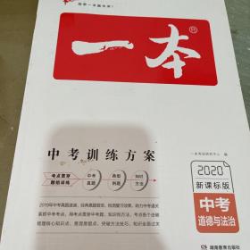 2019年一本中考道德与法制政治总复习新课标版 中考训练方案 专注训练16年