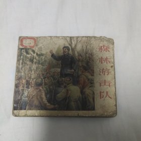 （五六十年代老版连环画之772）《森林游击队》，残，品如图。