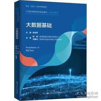 正版包邮 大数据基础姚培荣中国人民大学出版社有限公司9787300294216 数据处理高等职业教育教材高职  姚培荣 中国人民大学出版社有限公司