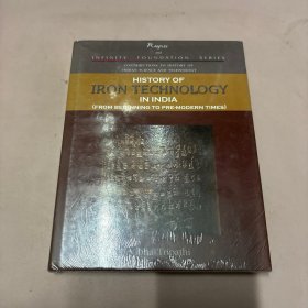 英文原版 印度铁器史 History of Iron Technology in India (from the Beginning to pre-modern times)