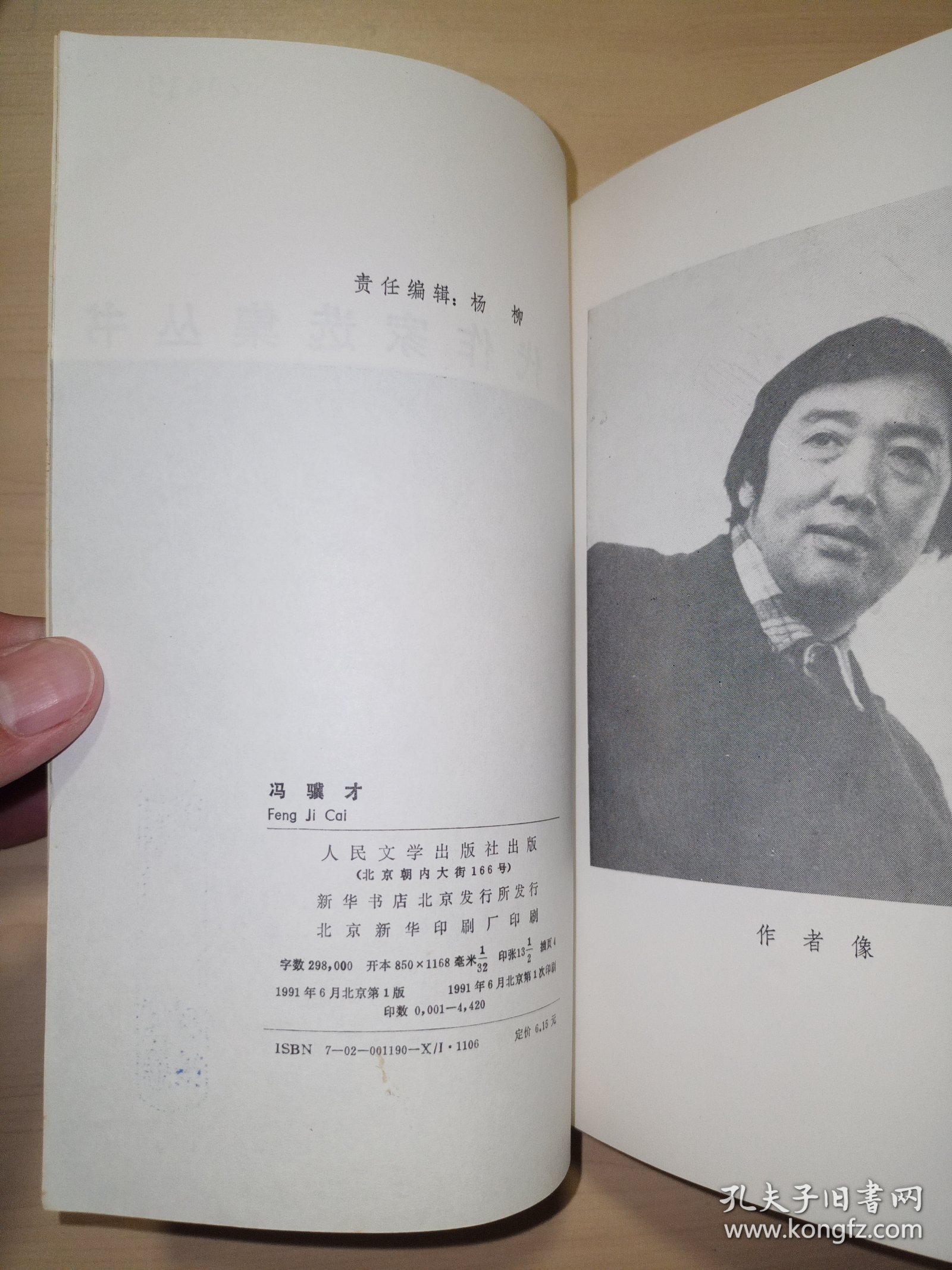 中国当代作家选集丛书 ：冯骥才