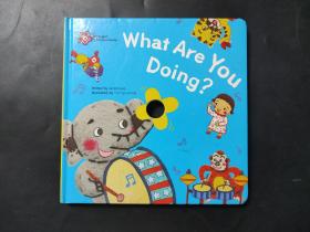 English picture books ;What Are You Doing?儿童精装绘本 硬精装 内页干净无笔迹