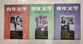 青年文学1985年第8、9、10期，合售