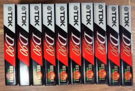 TDK D90空白带音带磁带录音带 音像制品老货 单盘销售 价格是一盘的价格