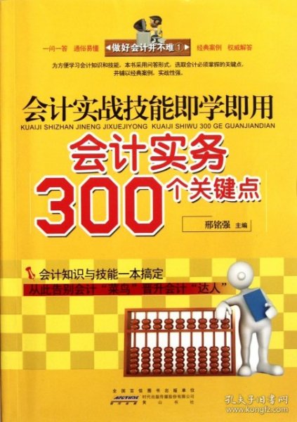 会计实战技能即学即用：会计实务300个关键点