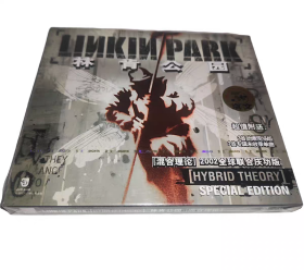 林肯公园 混合理论(2CD)linkin park:Hybrid Theory专辑 京文发行 正版全新未拆
