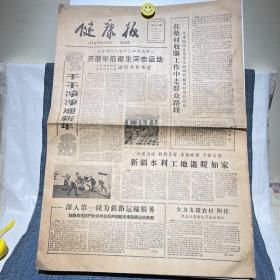 健康报 1959年12月19日 第806期（介绍湖北省麻城县实行合作医疗的办法、卫生标兵村 青海省湟源县和平村、妇女劳动保护要注意哪些事）