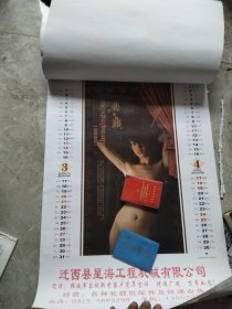 2010年典雅艺术挂历7张