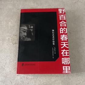 野百合的春天在哪里——舞台艺术评论集