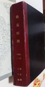 山东医药，1996年1一12期，合订本，硬精装，车132。