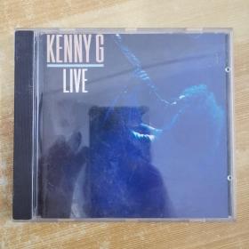72唱片光盘CD：KENNY G LIVE 一张碟片精装