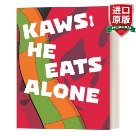 英文原版 KAWS: He Eats Alone 布莱恩·唐纳利生涯作品 精装 英文版 进口英语原版书籍