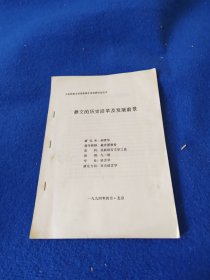 彝文的历史沿革及发展前景