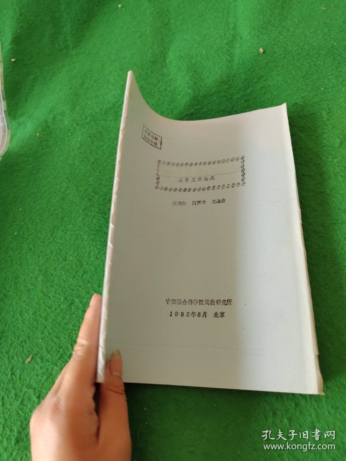 点击查看原图 土尔克语概况