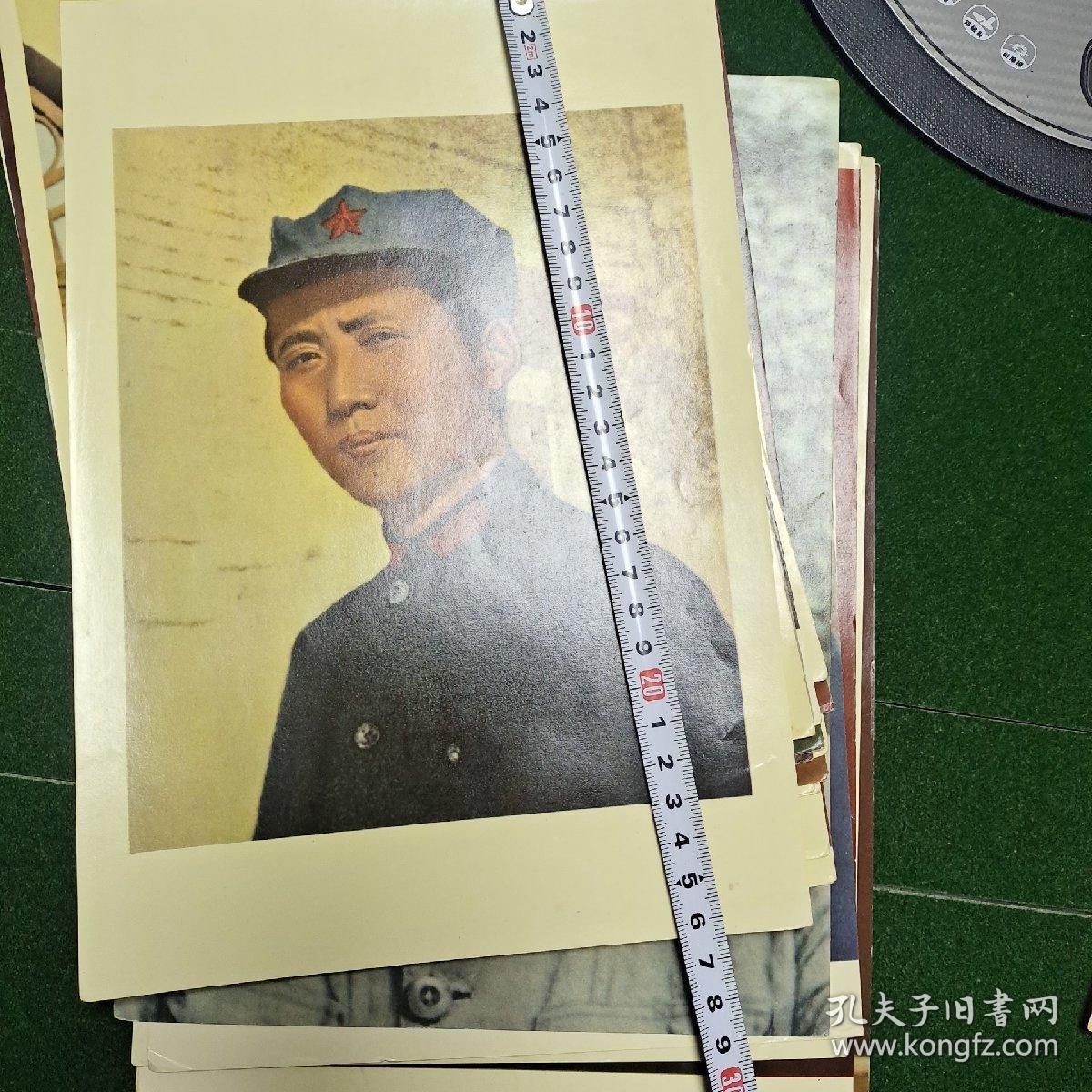 毛泽东各时期的照片26张+题词2张