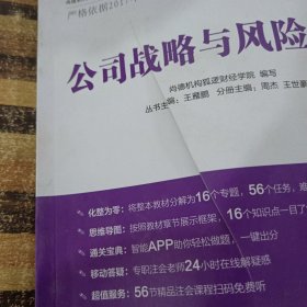 2017年初始条件注册会计师培训指定用书 公司战略与风险管理