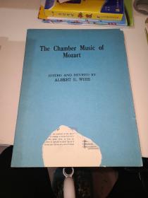 老乐谱 the chamber music of mozart 莫扎特的室内音乐