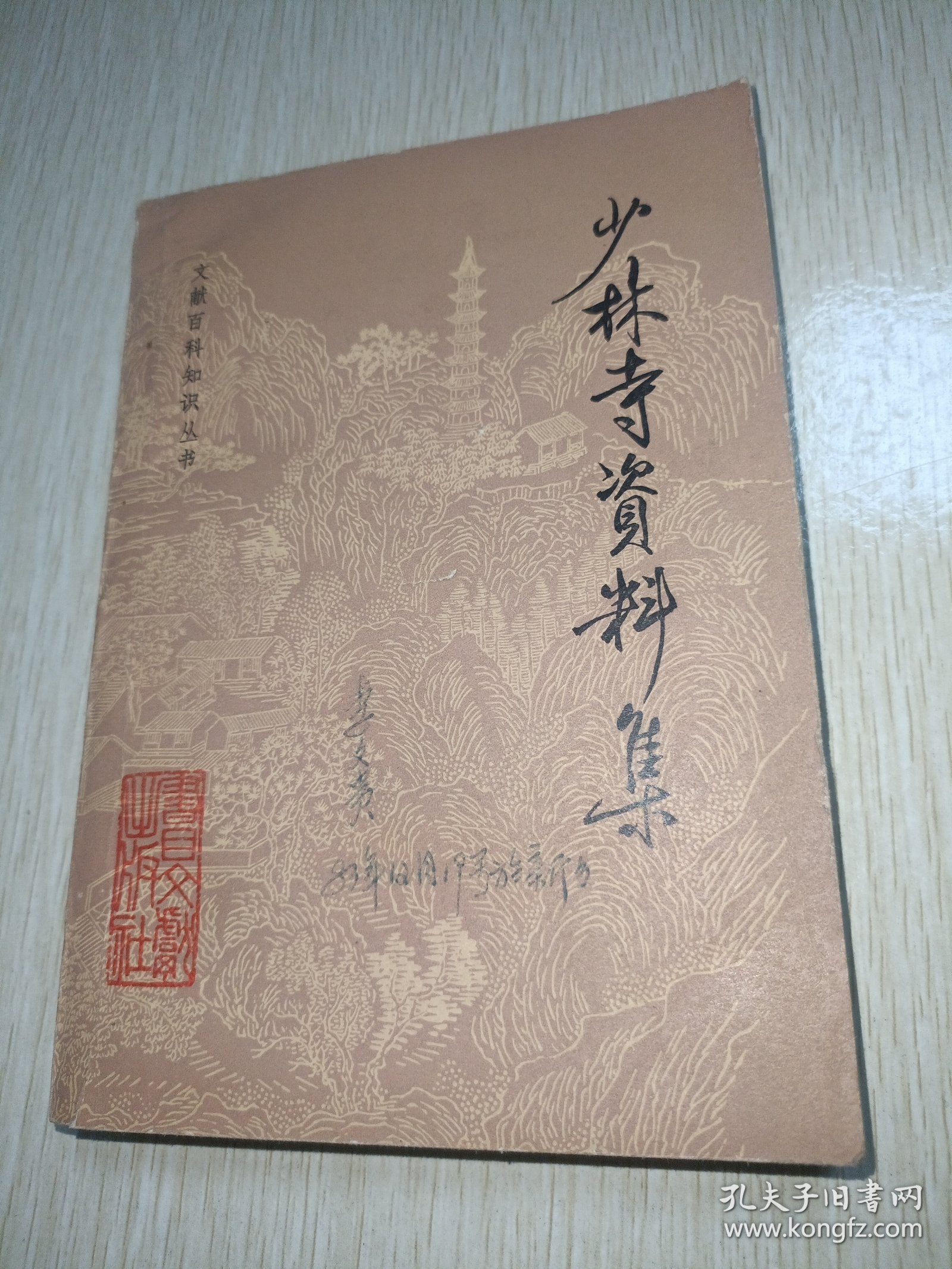 少林寺资料集〖内有少林拳法图解〗