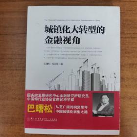 城镇化大转型的金融视角：从更广阔的视角思考中国城镇化转型之路