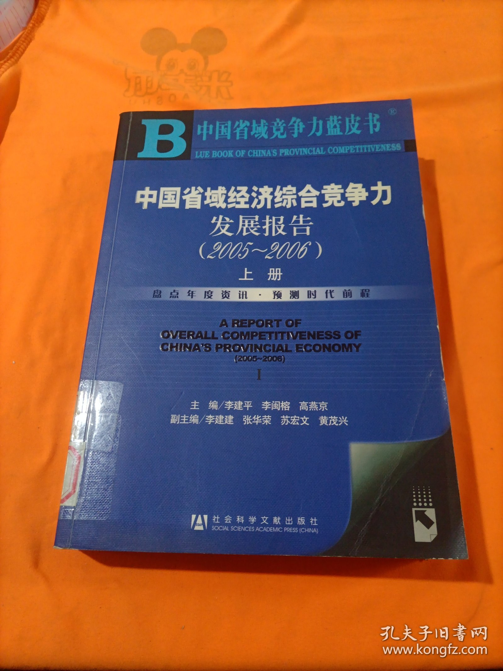 中国省域经济综合竞争力发展报告（2005-2006）